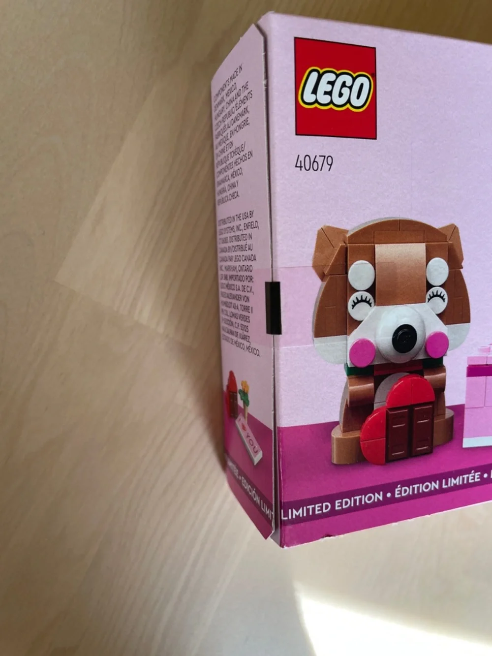 NIB LEGO Seasonal Set 40679 Love Gift Box, gwp
